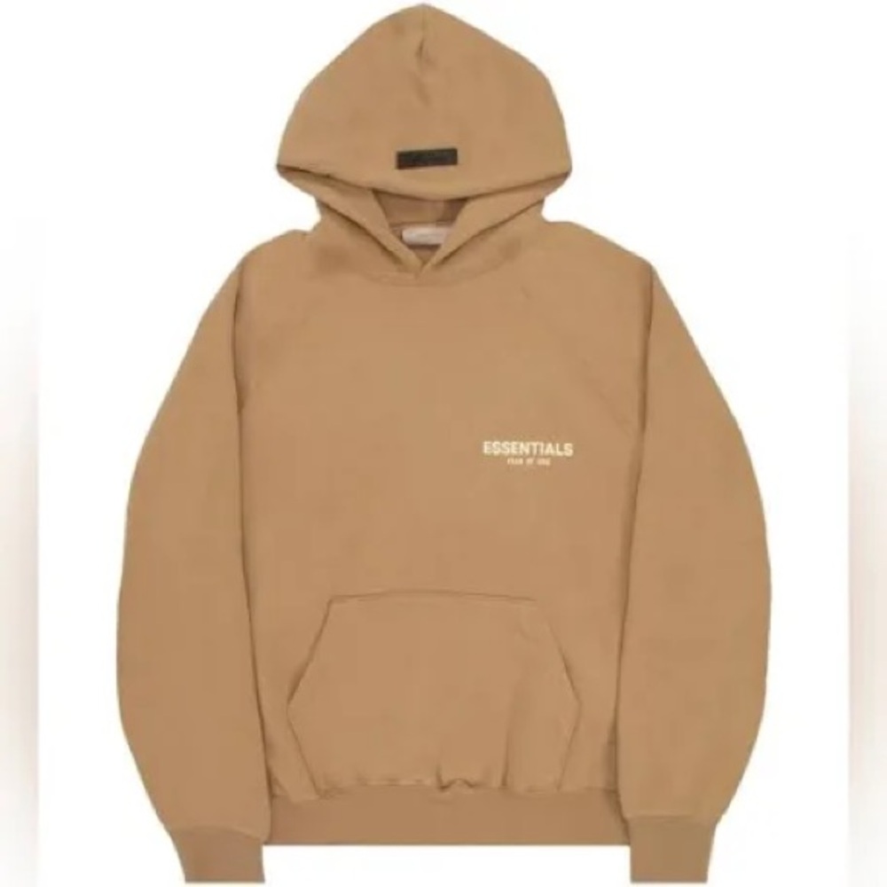 🔥NWT AUTHENTIC ESSENTIALS Fear of‎ God Oak Hoodie - Size Medium